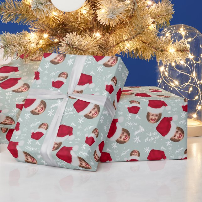 Roligt god jul illustration foto namn presentpapper (Helgdagar)