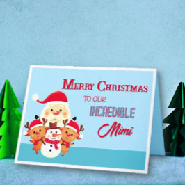 Roligt! God jul Mimi Kort