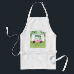 Roligt Golf Cart Monogram Namn Kärlek Gröntar Förkläde<br><div class="desc">Har du roligt med det här - någon som passar in i det här budskapet? Golfkort, klubbar, monogram och första namn och budskapet: "I Kärlek My Grönts". Och det gör de nog. Skulle ge en underbar gåva till tillfälle. BTW, vagnen IS sitta på ett foto av äkta gräs. Alla designfrågor,...</div>