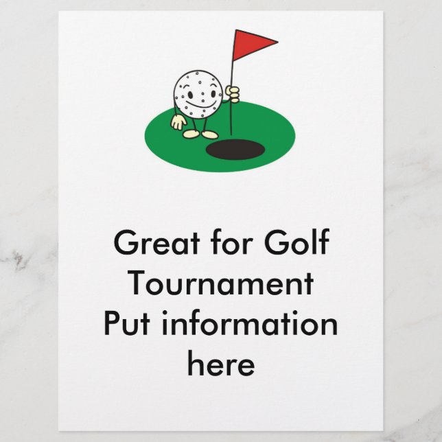Roligt Golf Flyer (Framsidan)