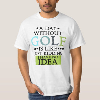 roligt golf ord golfcitat t shirt