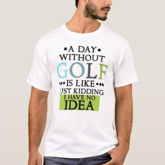 roligt golf ord golfcitat t shirt