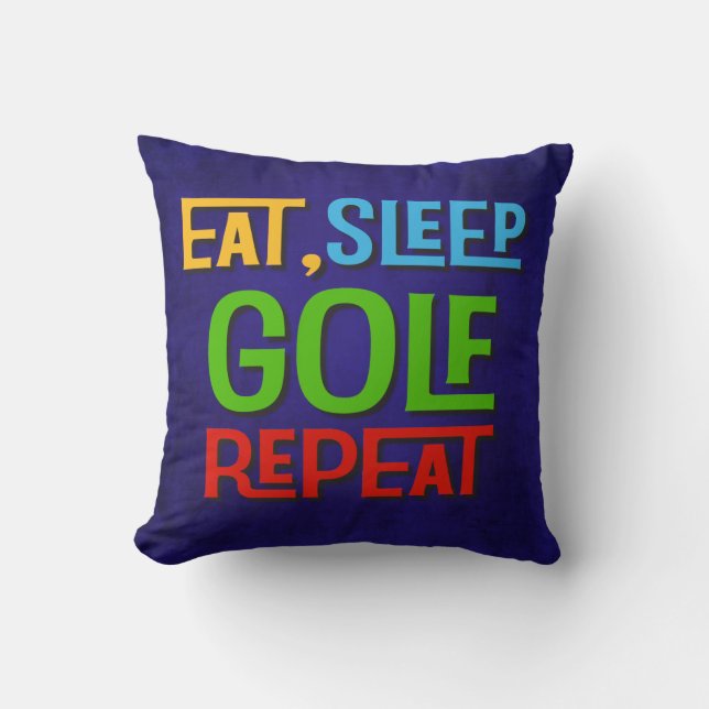 Roligt Golf Theme Joke Golfer Kudde (Framsida)