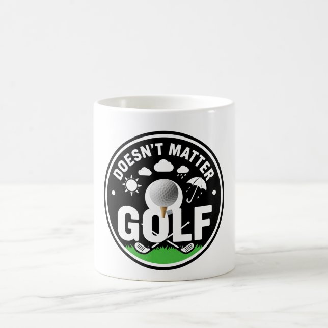 Roligt golfcitat för golfare  kaffemugg (Center)