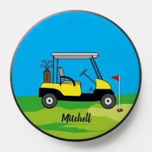 Roligt Golfing Cart Golf Course Personlig