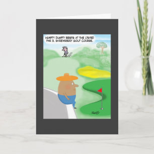 Roligt Golfkort Kort