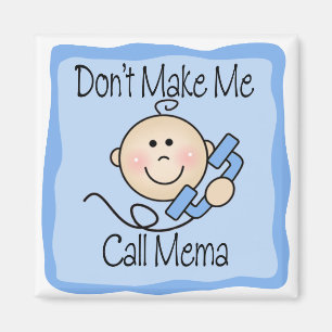 Roligt gör inte mig appellen Mema Magnet