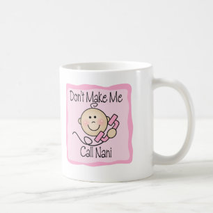 Roligt gör inte mig appellen Nani Kaffemugg