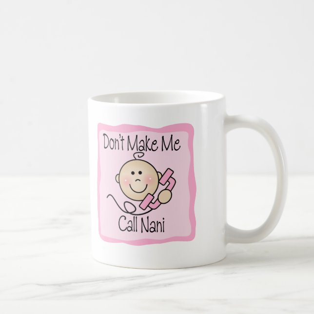 Roligt gör inte mig appellen Nani Kaffemugg (Höger)