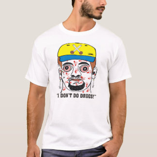 Roligt "gör jag inte droger!", Male skjorta för Tee Shirt