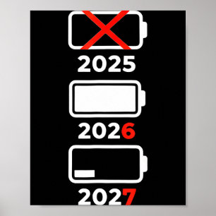 Roligt Gott Nytt År 2026 2027 67 Meme Sex Sju  Poster