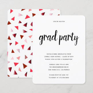 Roligt Grad Inbjudan! Inbjudningar