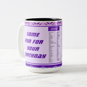 Roligt Grattis på födelsedagen Mugg