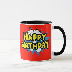 Roligt Grattis på födelsedagen Mugg