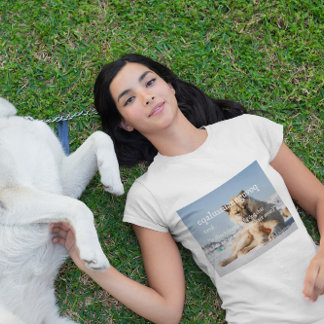 Roligt Grönland Hund Ord Kalaallisut Grönland T Shirt