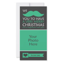 Roligt grönt mustaschjulfoto