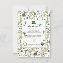 Roligt Grönt St patricks day Irish Blessings Lunch