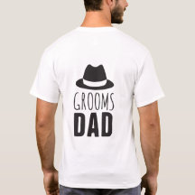 Roligt Grooms Pappa Groomsman Gift Brudens sida Br