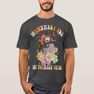 Roligt Groovy Menter Ill men Chill Hallowee T Shirt
