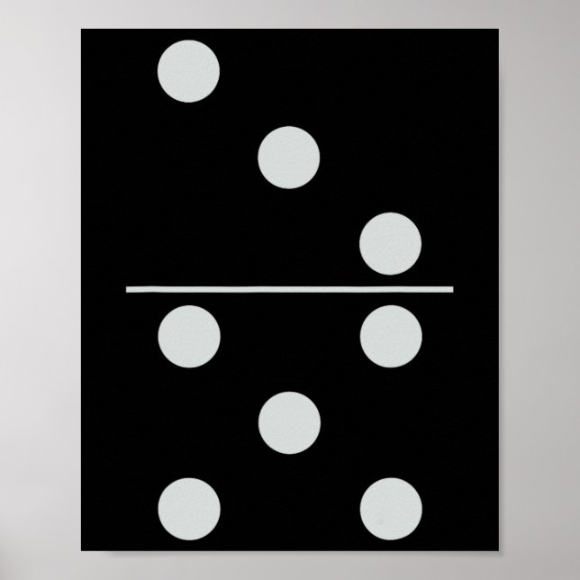 Roligt Group Matching Halloween Costume Domino Dom Poster (Framsidan)