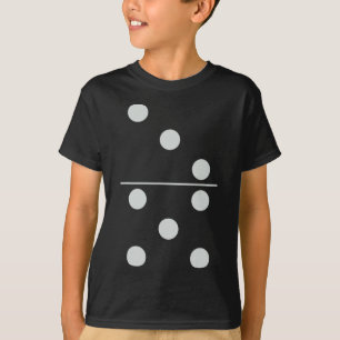 Roligt Group Matching Halloween Costume Domino Dom T Shirt