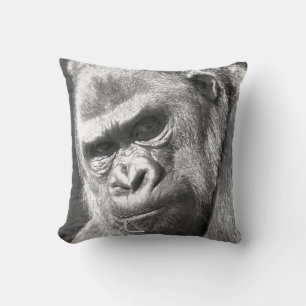 ROLIGT GRUMPY GORILLA KUDDE