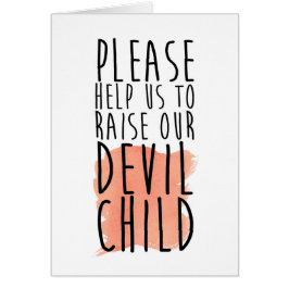 roligt gudmorkort hälsningskort