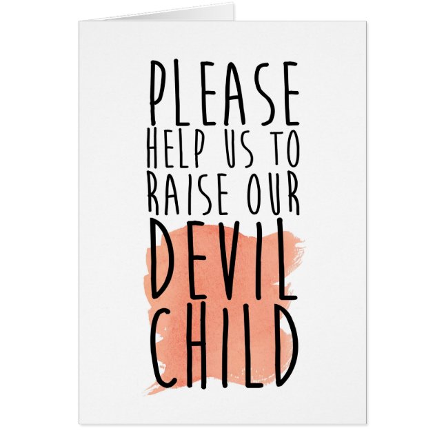 roligt gudmorkort hälsningskort (Framsidan)