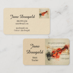 Roligt gulligt vattenfärgRaccoondjur Visitkort