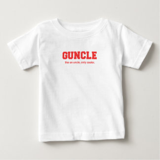 Roligt Guncle högskolatryck Tee
