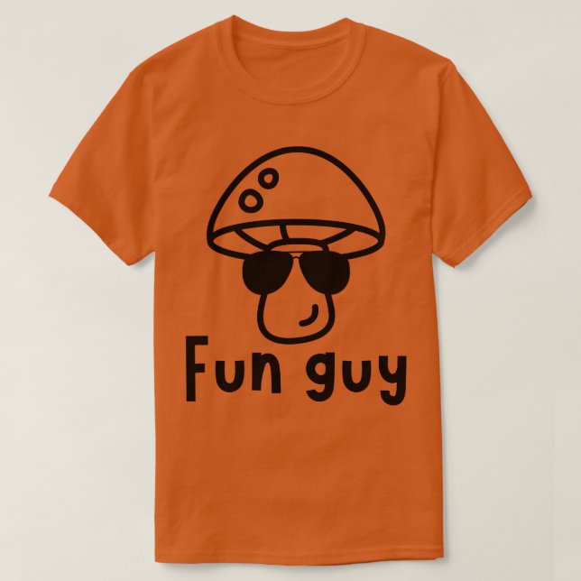 Roligt Guy 5 T Shirt (Design framsida)