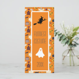 Roligt Halloween Award-pris - den bästa kostymen