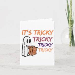 Roligt Halloween Boo Det är svårt svårt. Kort