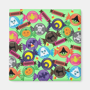 Roligt Halloween Candy Magnet