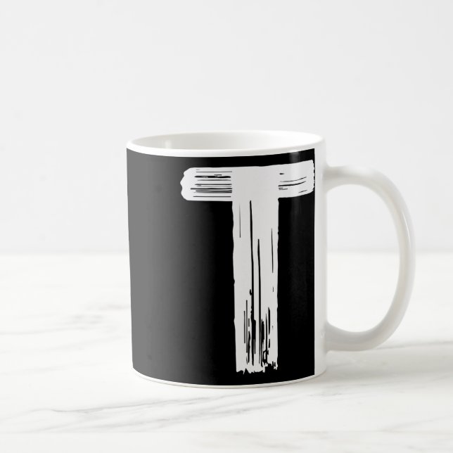 Roligt Halloween Carnival Costume Brev T Grönt Vin Kaffemugg (Höger)