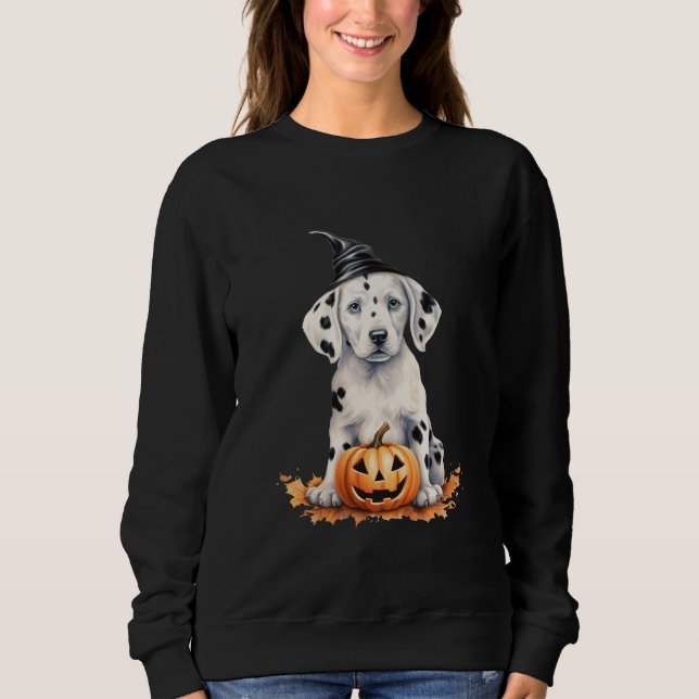 Roligt Halloween Dalformation T Shirt (Framsida)