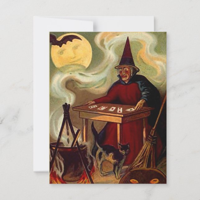 ROLIGT HALLOWEEN FEST INVITATION ~ EZ TO CUSTOMIZE INBJUDNINGAR (Framsida)