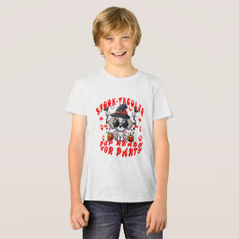 Roligt Halloween Hund Pumpkin Design for Pets! T Shirt