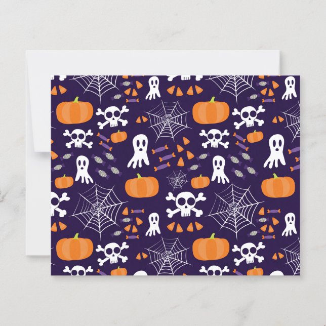 Roligt Halloween Mönster (Framsida)