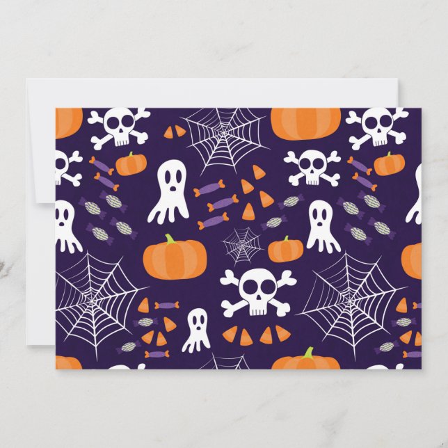 Roligt Halloween Mönster (Framsida)