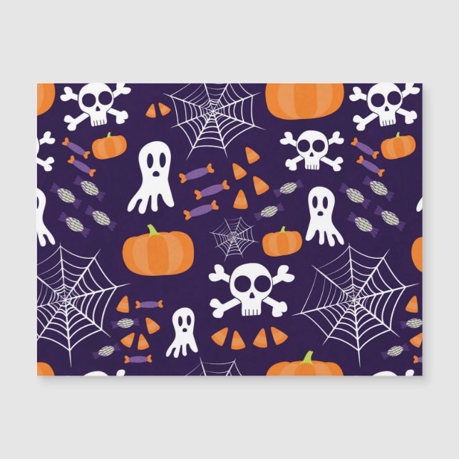 Roligt Halloween-mönster (Framsida)