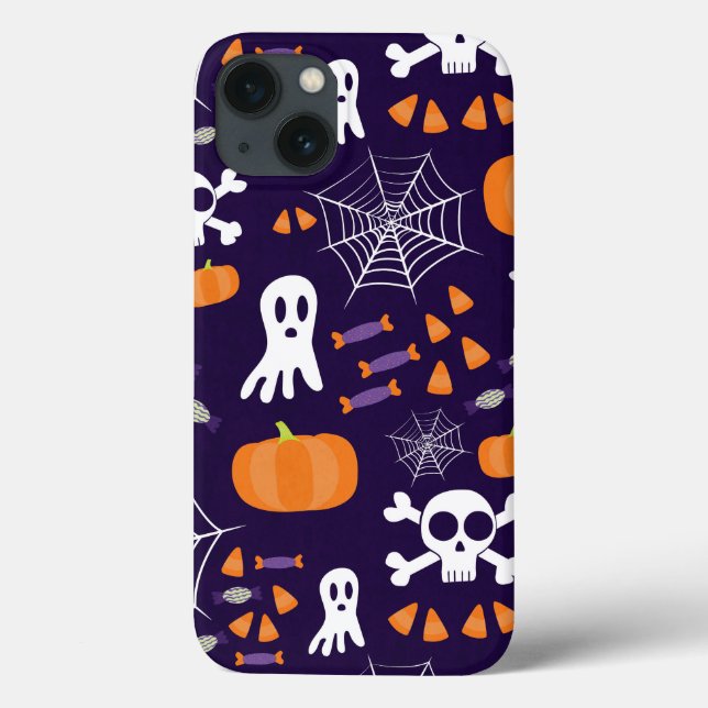Roligt Halloween Mönster (Baksida)