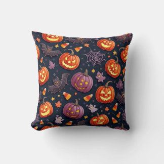 Roligt Halloween Mönster Cushions Kudde