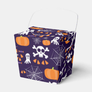 Roligt Halloween Mönster Presentaskar