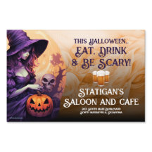 Roligt Halloween Pub Restaurant Cafe Saloon Yard-t