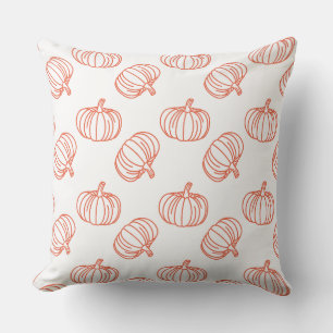 Roligt Halloween Pumpkins Mönster Kudde