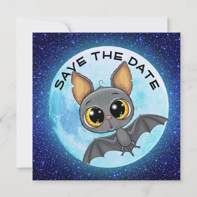 Roligt Halloween Spara Datumet (Framsida)