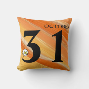 Roligt Happy halloween Oktober 31a Kudde