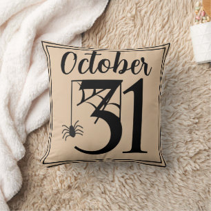 Roligt Happy halloween Oktober 31a Kudde