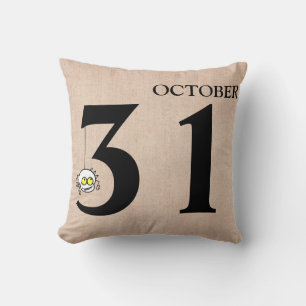 Roligt Happy halloween Oktober 31a Kudde